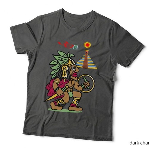 Ancient aztec warrior dln8 - aztec,