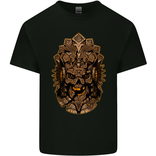 Aztec skull mens - skull, cotton