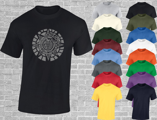 Ancient aztec symbol mens - aztec,