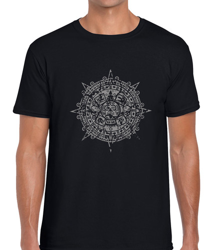 Aztec calendar vintage mens - aztec,