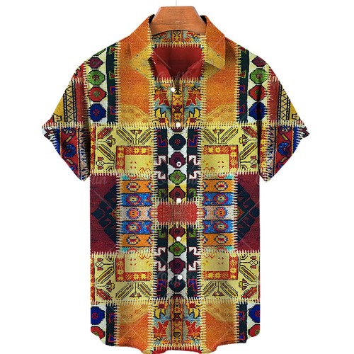 Mens button down aztec - down,