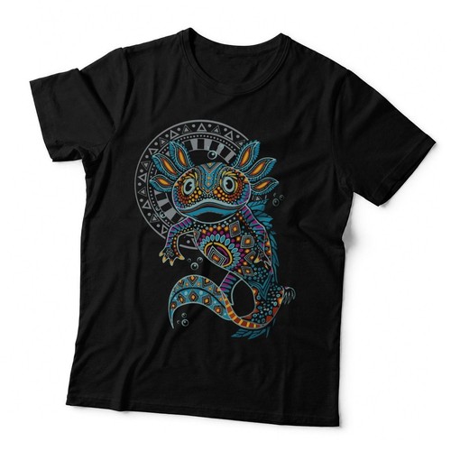 Axolotl art aztec mexico - art,