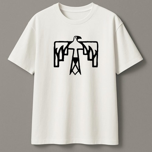 Geometric tribal bird - geometric, emblem