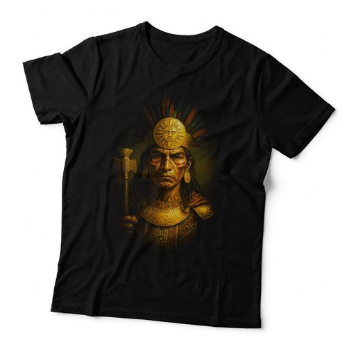 Aztec warrior king shirt - aztec, t-shirt