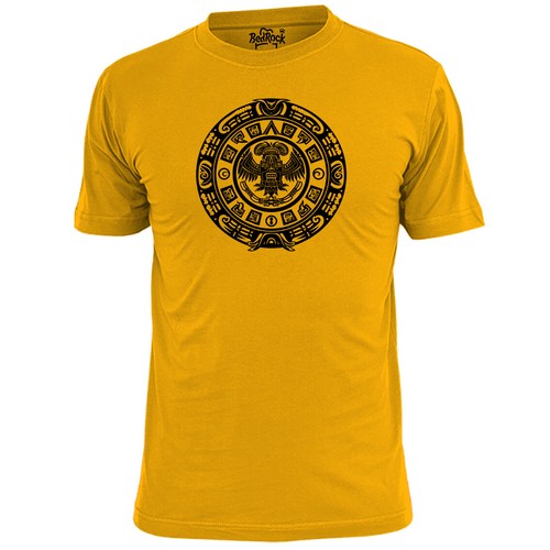 Mens aztec calendar shirt - mens,