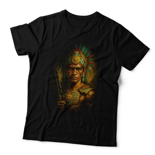 Ancient aztec warrior - aztec, t-shirt