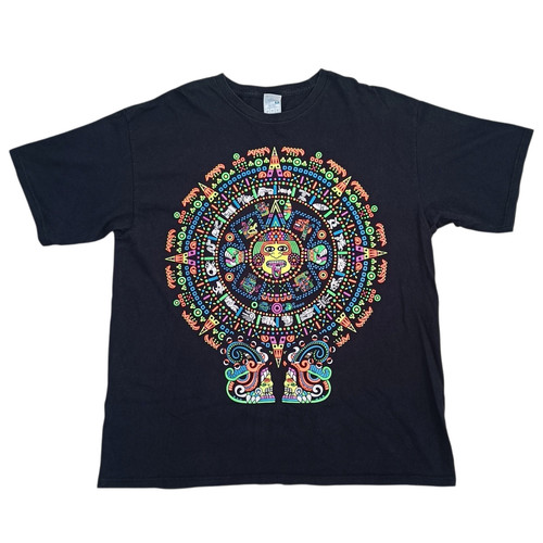 Vintage aztec mayan calendar - aztec,